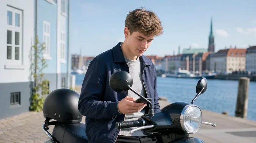 Knallert nummerplade 2026 - registrering og forsikring
